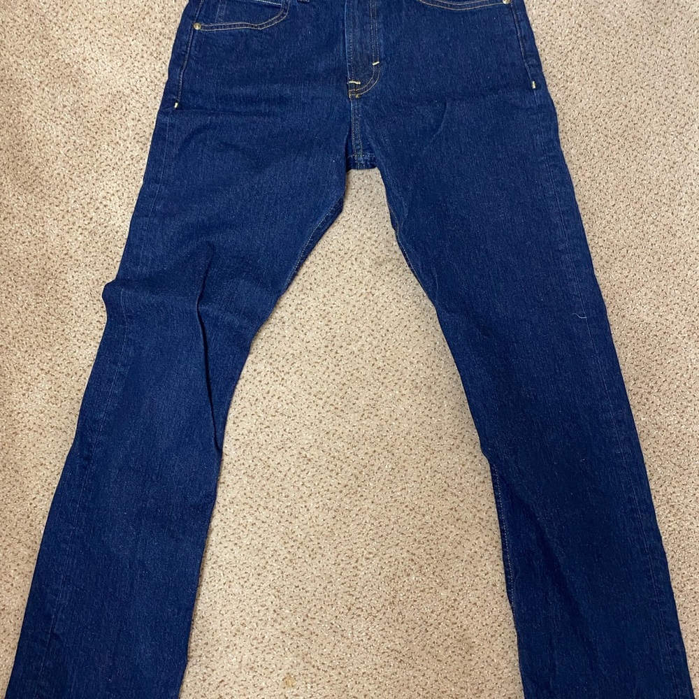 Tecovas Deep Blue Slim Straight Jeans